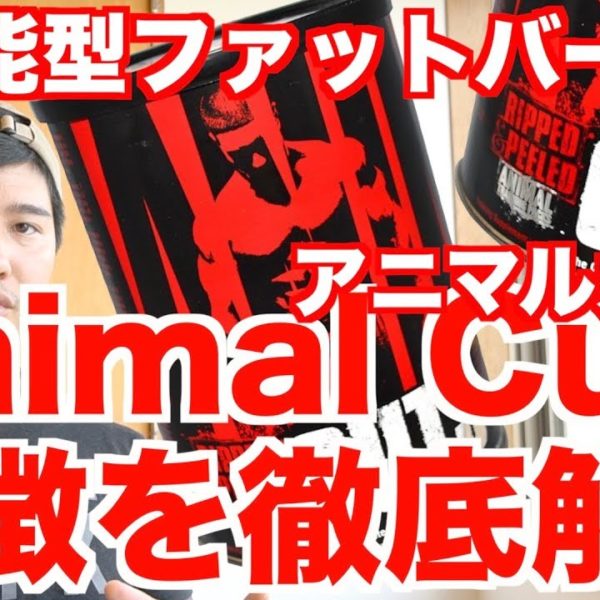 【超万能型ファットバーナー】Animal Cuts/アニマルカッツの特徴を徹底解説!!